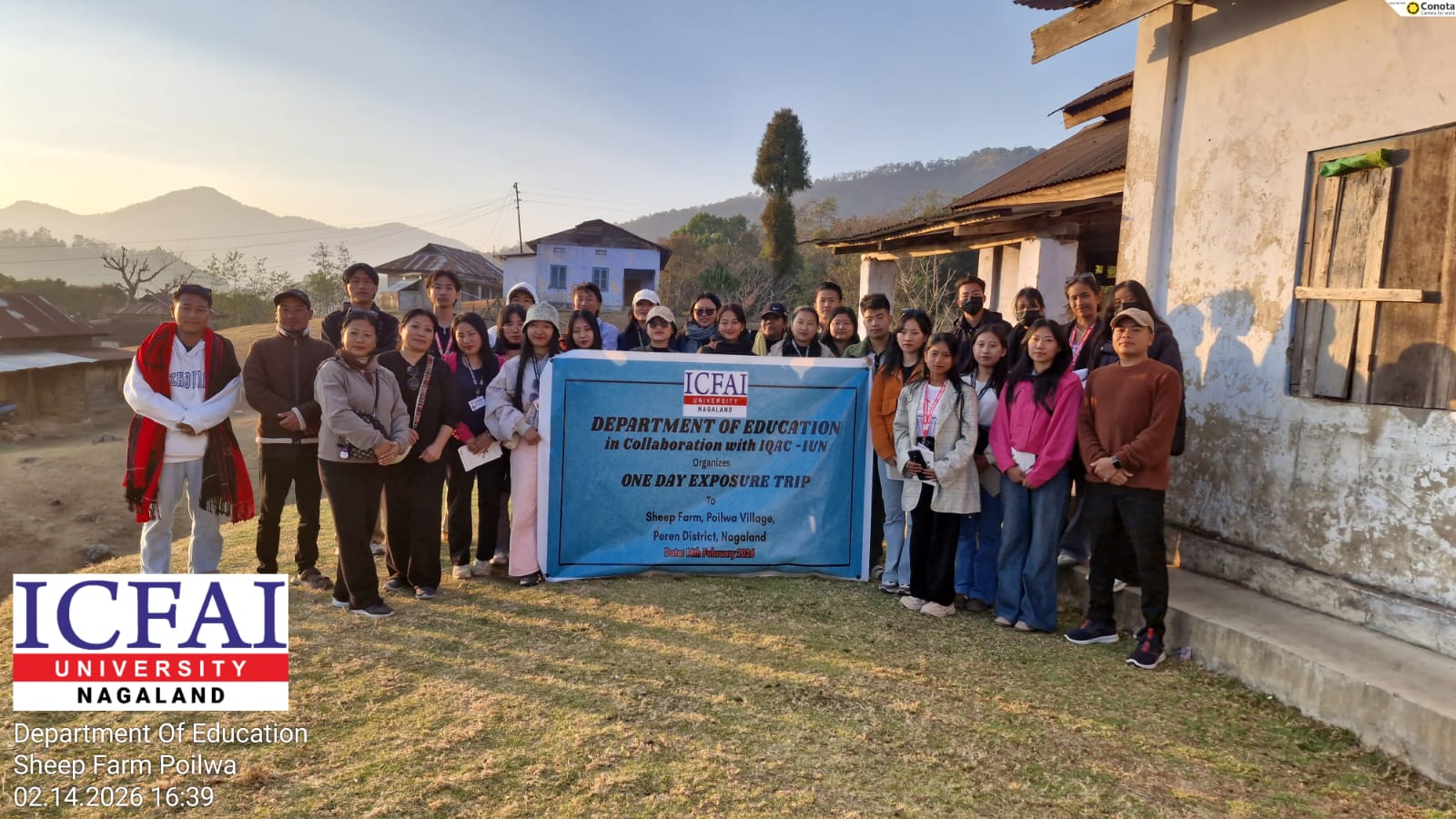 One day Exposure Trip to the Sheep Farm, Poilwa Village in Peren district of Nagaland