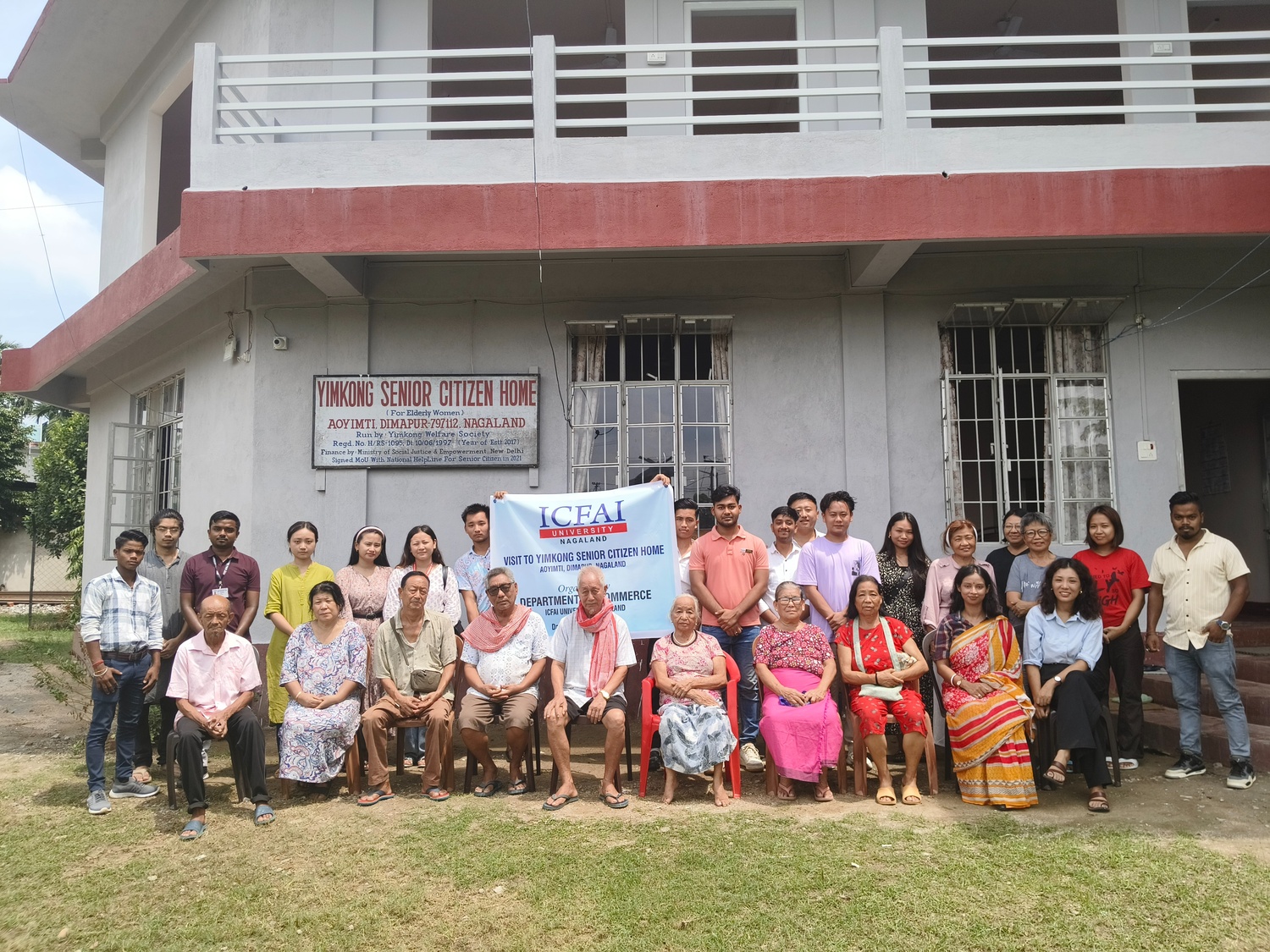 Department of Commerce visits Yimkong Senior Citizens Home