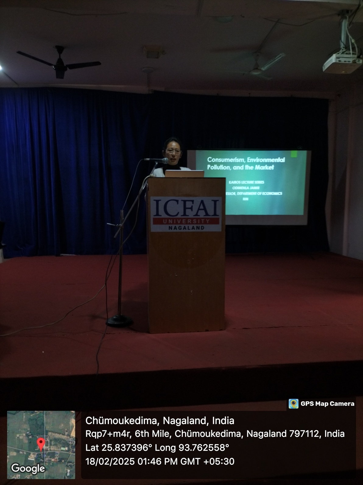 Kairos Lecture Series conducted at ICFAI University Nagaland