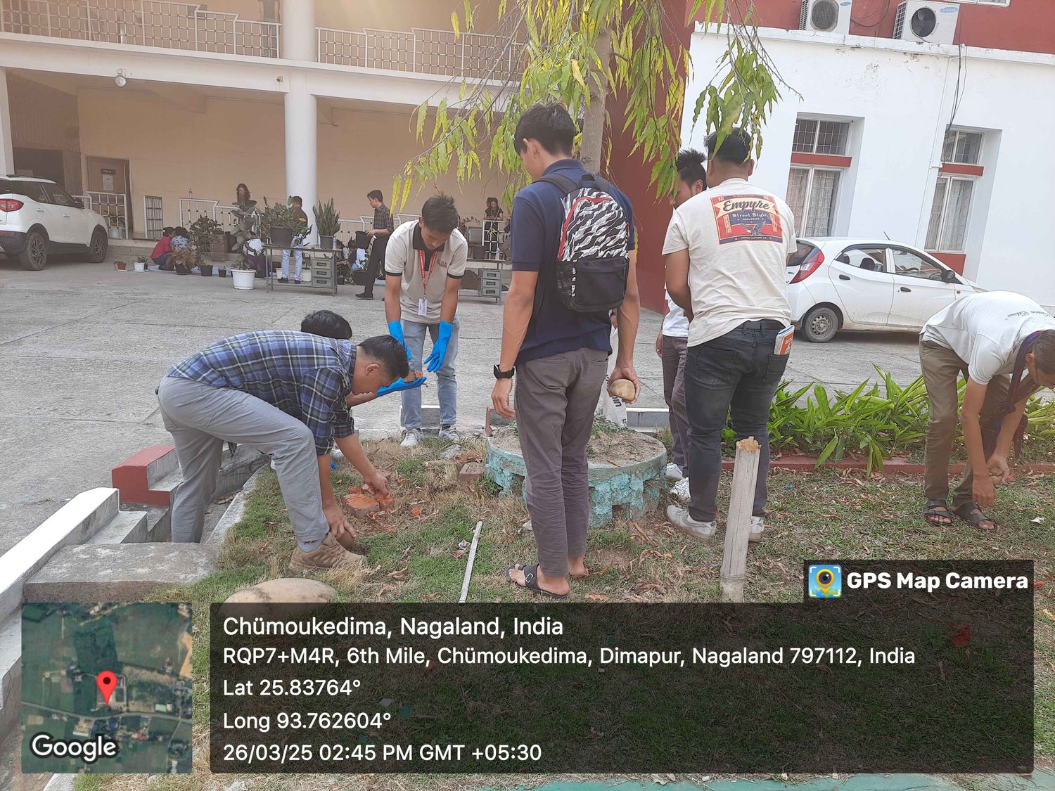 Gardening Workshop conducted by ICFAI Green Club