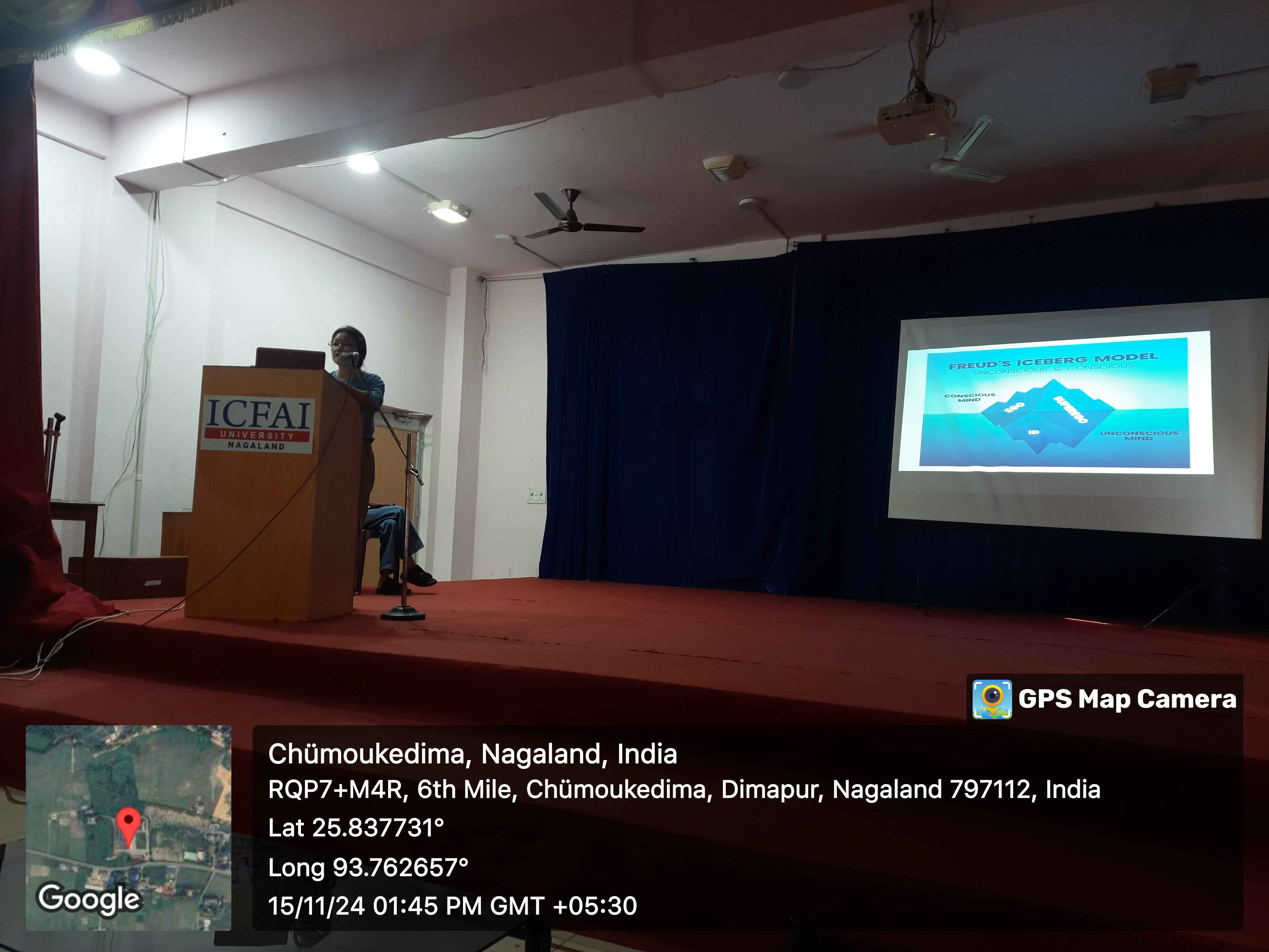 Kairos Lecture series conducted at ICFAI University Nagaland