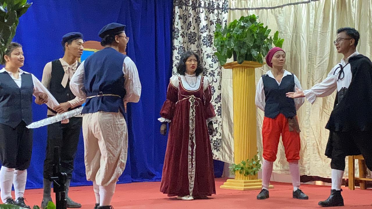 Department of English, ICFAI University Nagaland organised a drama-focused programme 